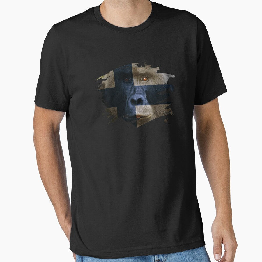 Finland Gorilla Flag by ockshirts