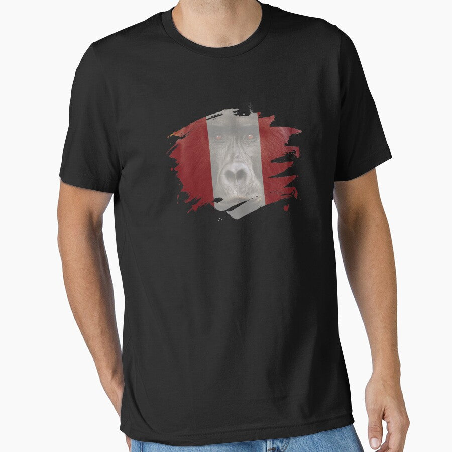 Peru Gorilla Flag by ockshirts