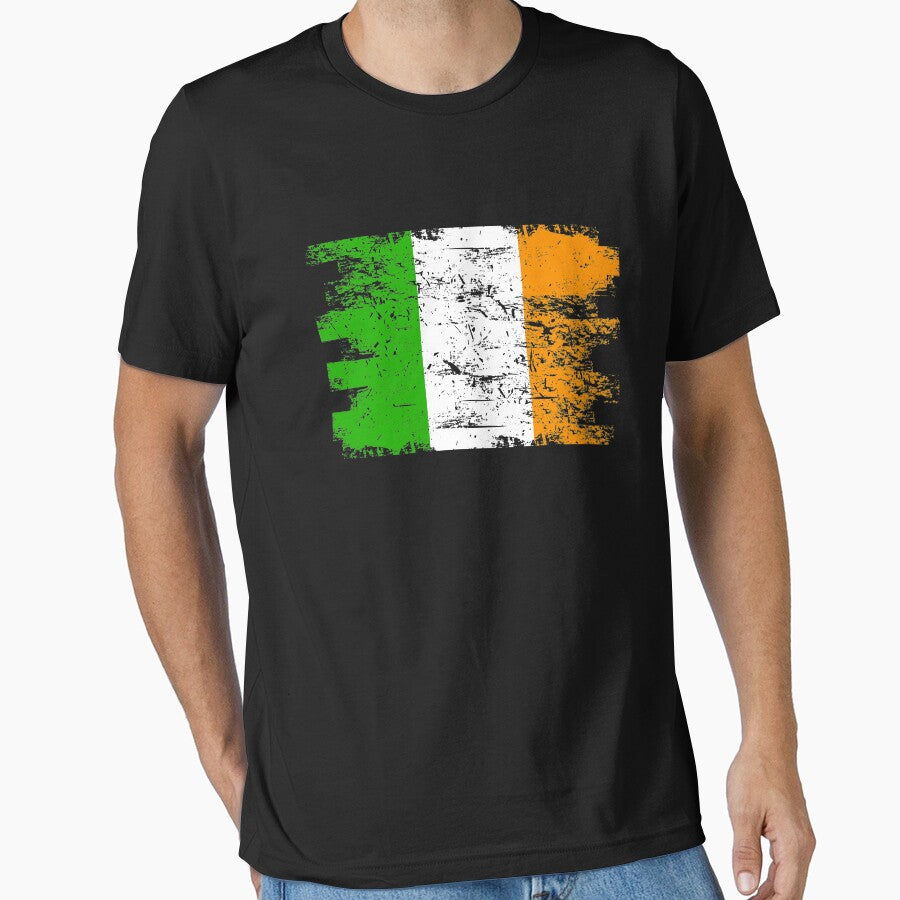 Ireland Gift Country Flag Patriotic Travel Shirt Europe Light by threadsmonkey