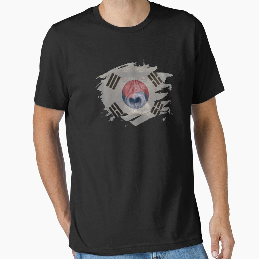 Korea Gorilla Flag by ockshirts