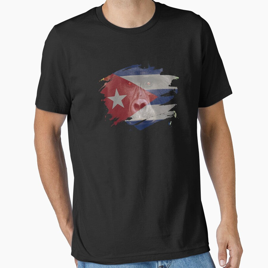 Cuba Gorilla Flag by ockshirts