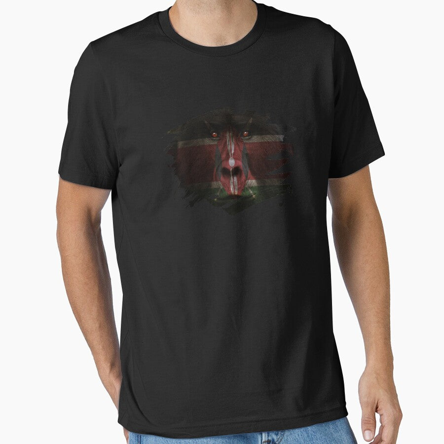 Kenya Gorilla Flag by ockshirts