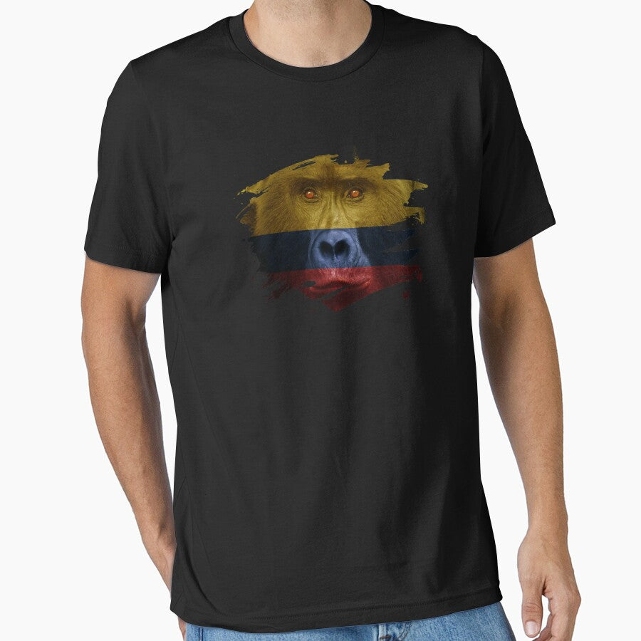 Colombia Gorilla Flag by ockshirts