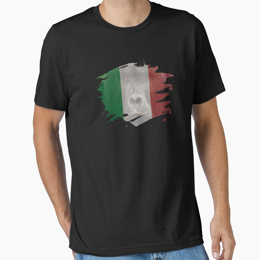 Italy Gorilla Flag by ockshirts