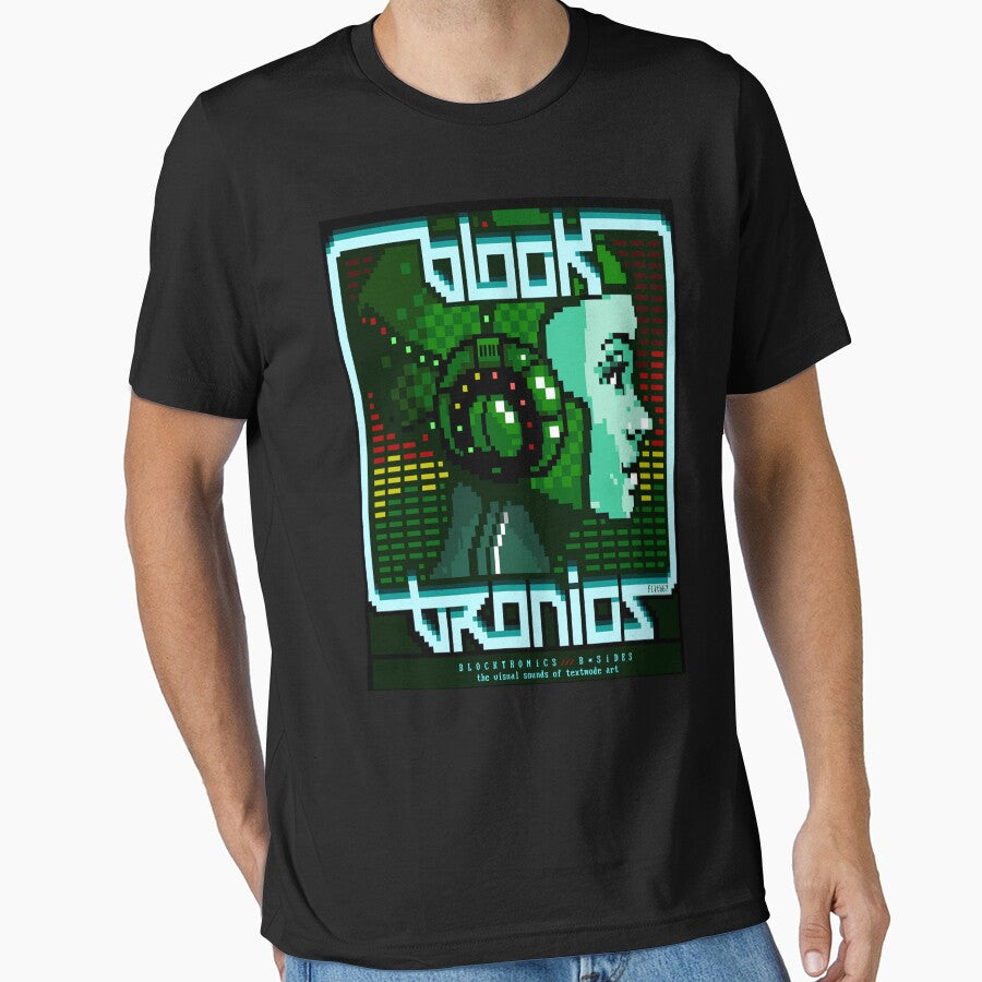 .nfo Cover for Blocktronics B-Side Release by Joshua Hillyard