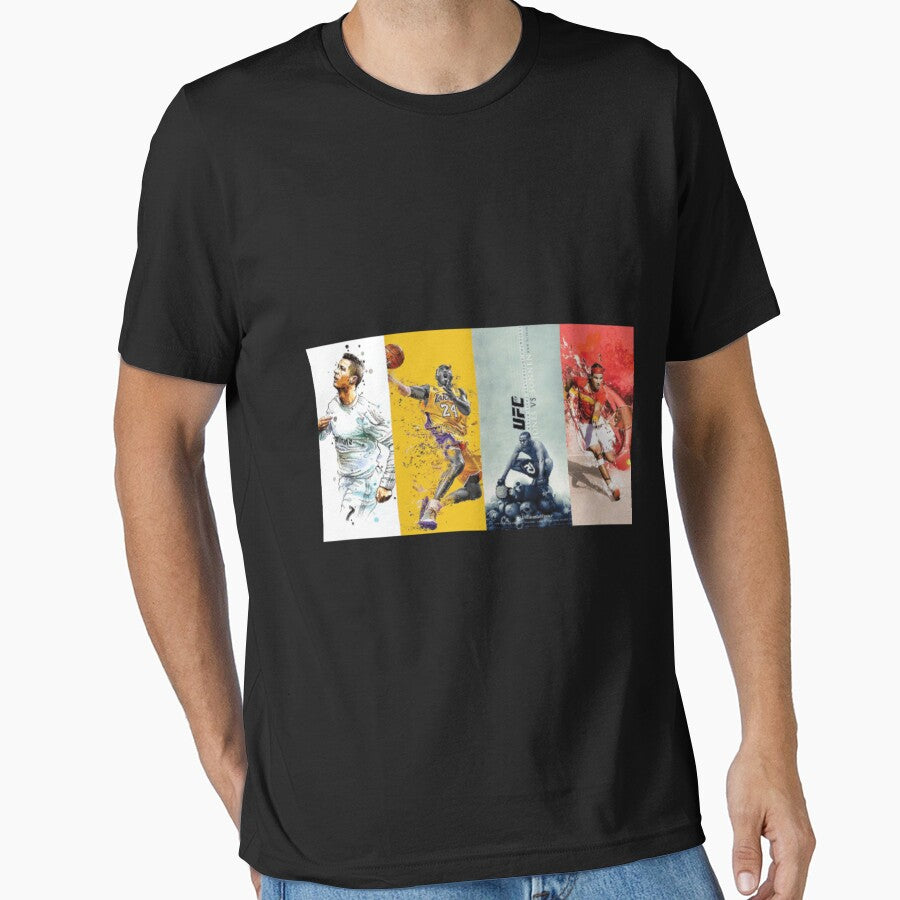 Soccer Player Typography T-Shirt Classic T-Shirt by jacksrome6