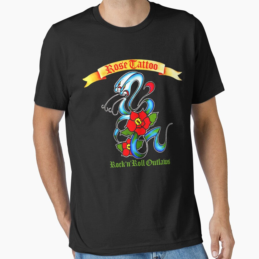 Art 03 Rose Tattoo rock and roll outlaws by KatieAutre