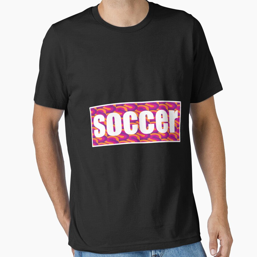 Soccer Retro Essential T-Shirt by samirdari7