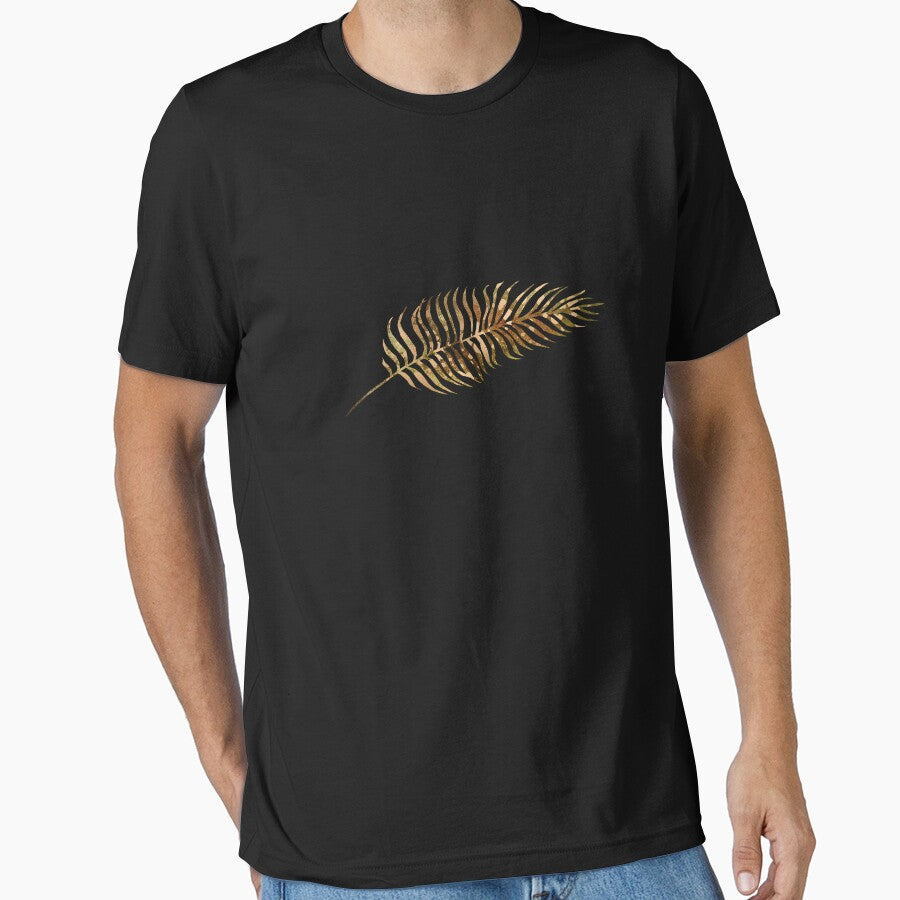 Golden Leaf Illustration by Stag's PK