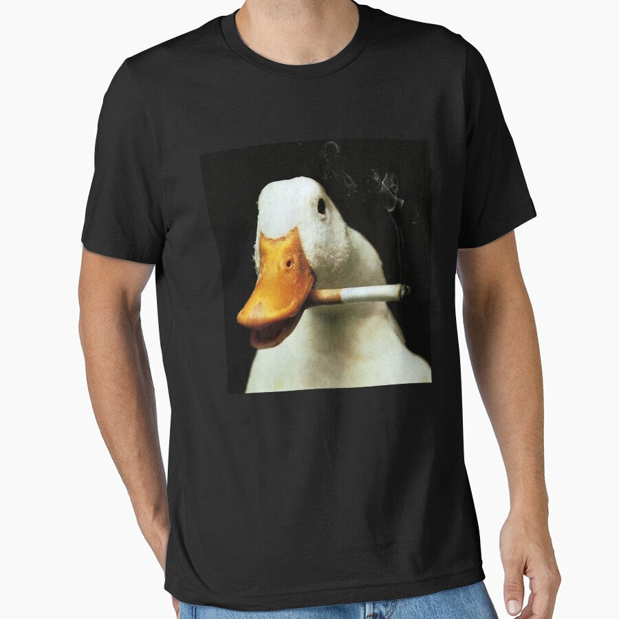 It Looks Just As Stupid When You Do It Cool Duck Smoking by HeatherCWolf