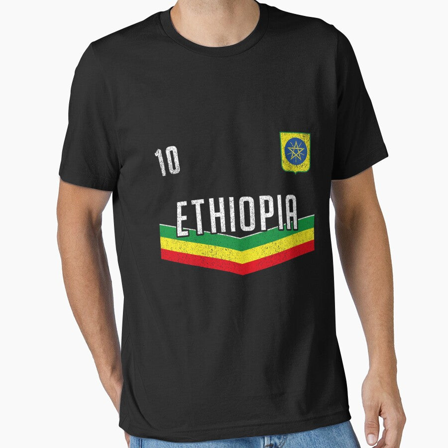Ethiopian Soccer African Flag by ali-full-shop