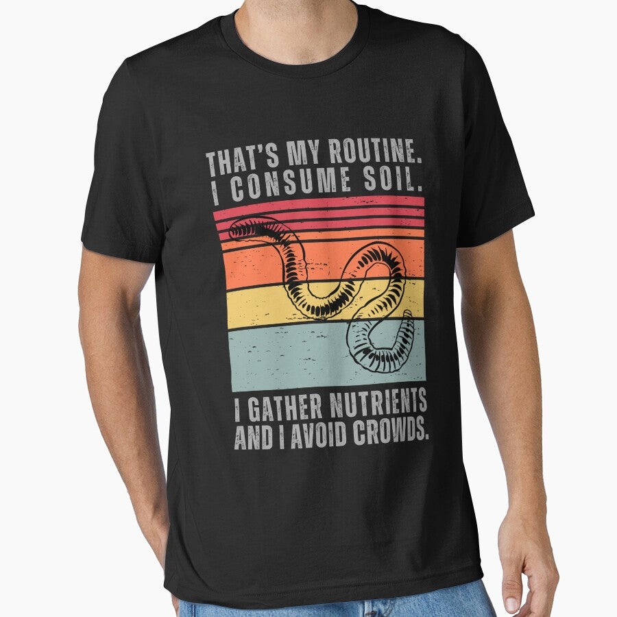 Earthworm Retro Sunset by AussieWonders