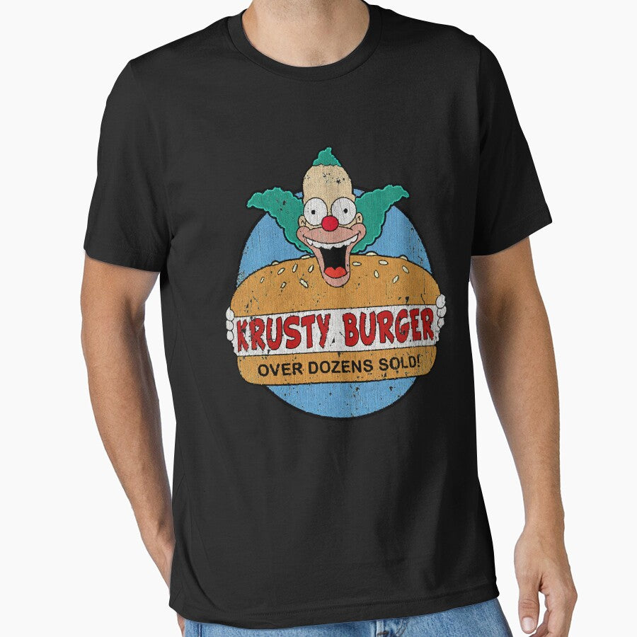 Krusty Burger Over Dozens Sold Essential T-Shirt by KathyFluke80