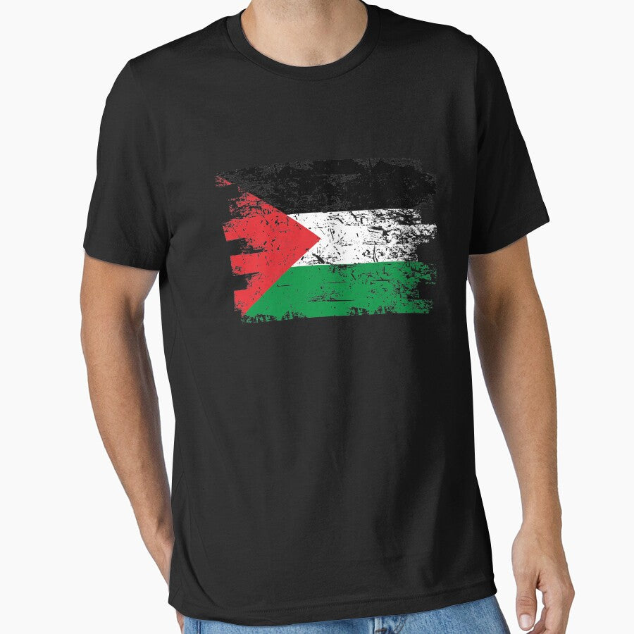 Palestine Shirt Gift Country Flag Patriotic Travel Asia Light by threadsmonkey