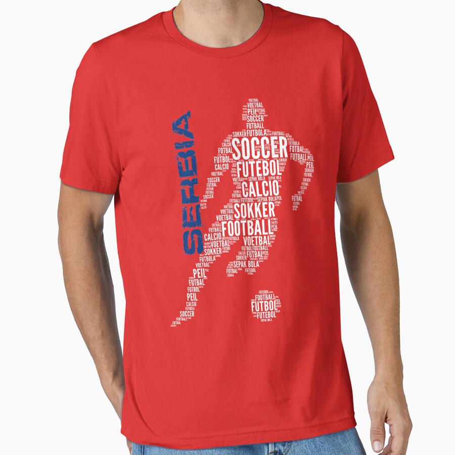 Serbia Football Typography by goodspy