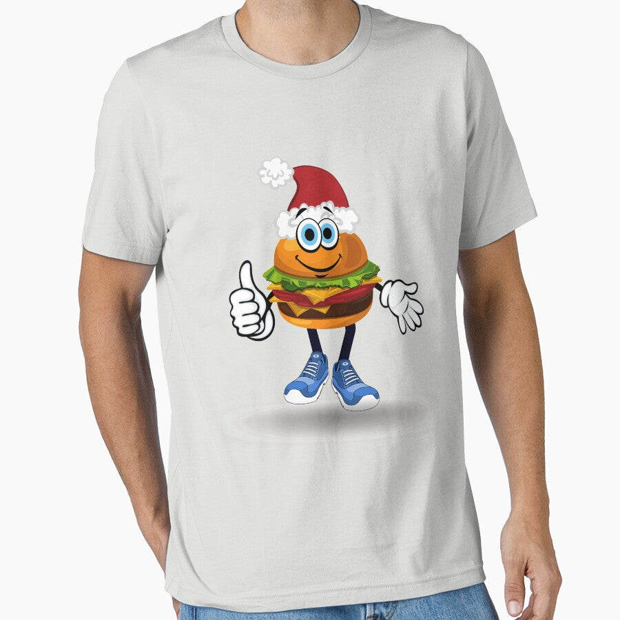 Burger Lovers - Funny Santa by Calakan