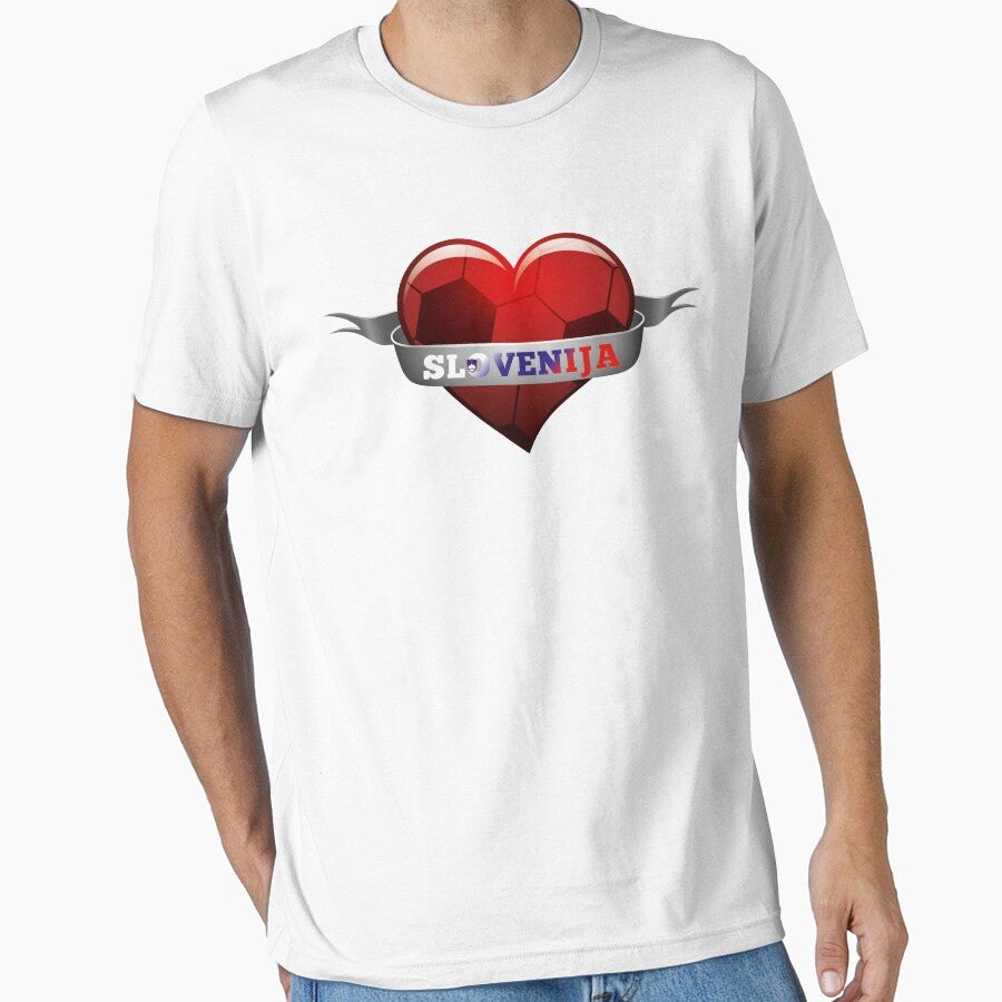 Slovenija Slovenia soccer heart by MarlowLoom