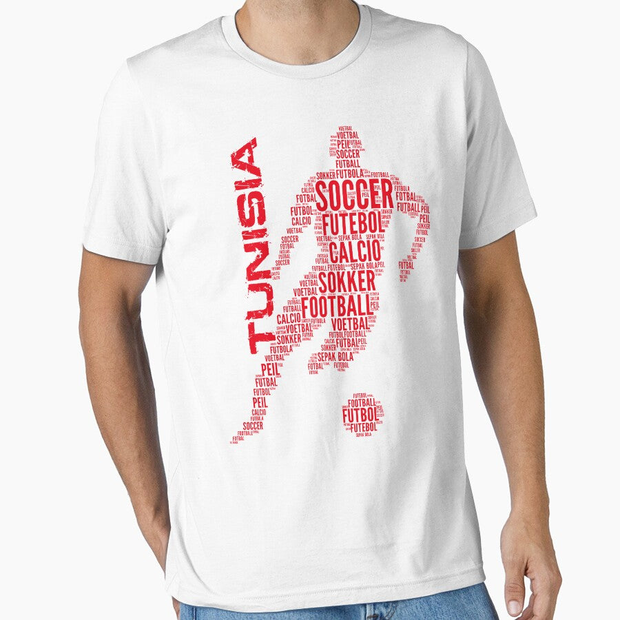 Tunisia Football Typography by goodspy
