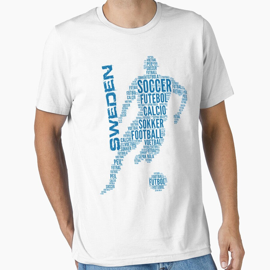Sweden Football Typography by goodspy
