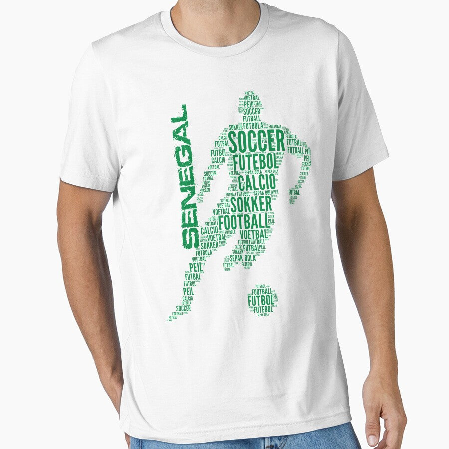 Senegal Football Typography by goodspy