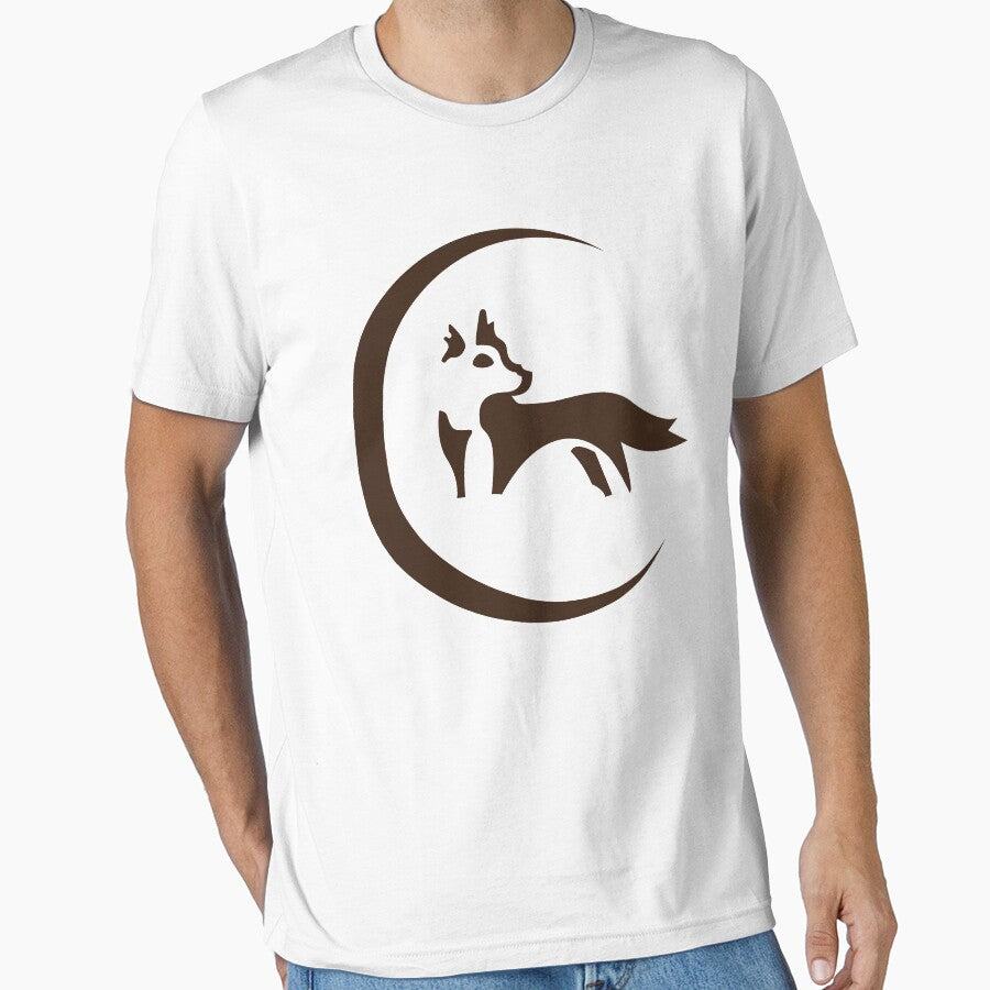 wolf with moon by Scopestor