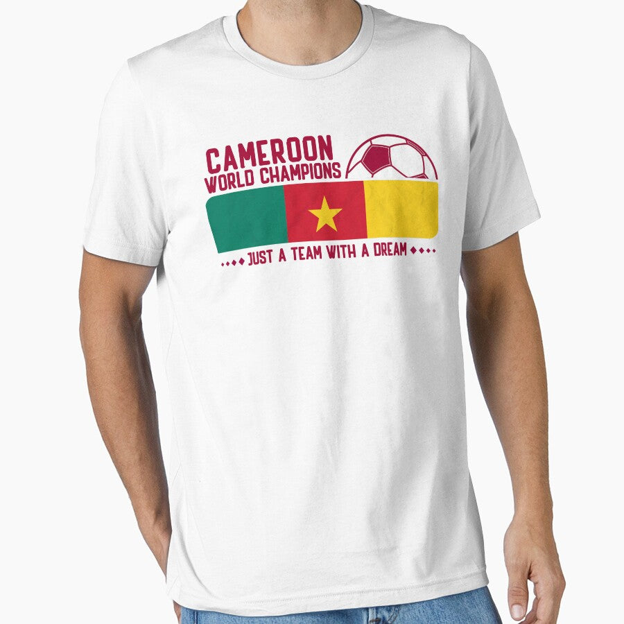 Cameroon Soccer Team for Soccer Lovers and Football Fans by Dexter Freeman