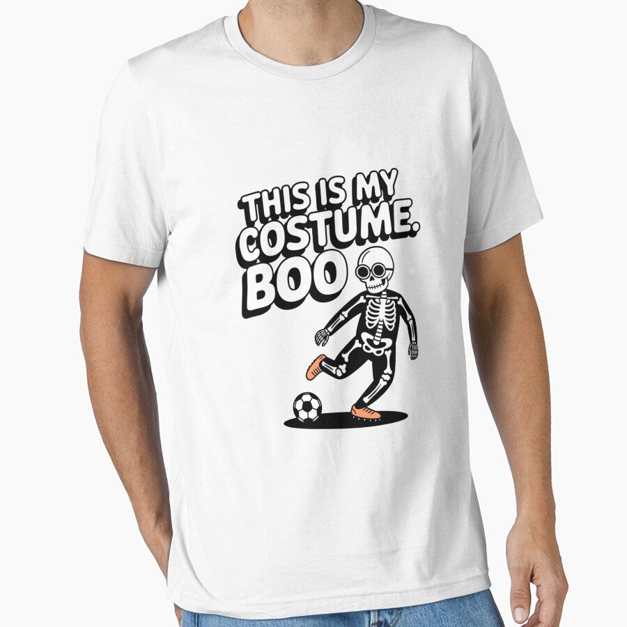 This is My Costume. BOO. Skeleton Soccer by Moon2025