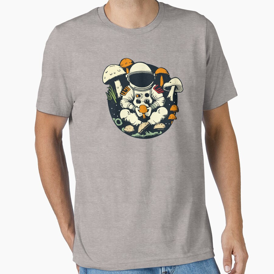 Astronaut Mushroom Aesthetic Vintage by estudiopublik