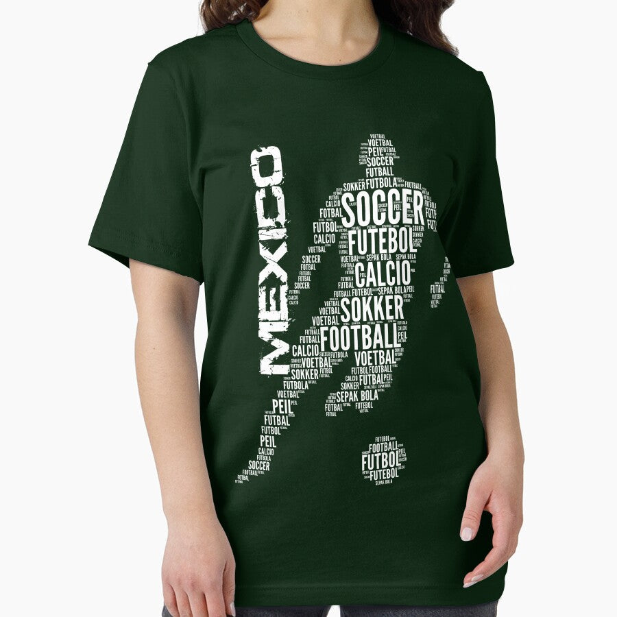 Mexico Football Typography by goodspy