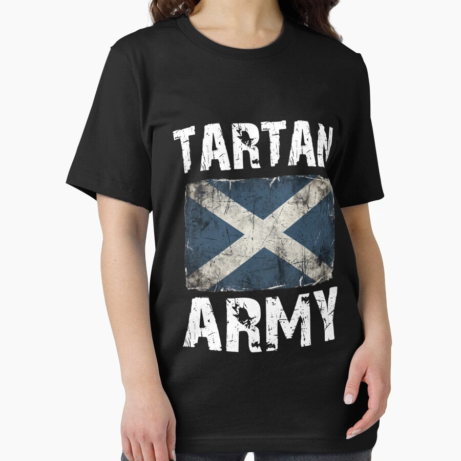 Tartan Army , Distressed Scottish Flag, Scotland soccer by DesignForYou79