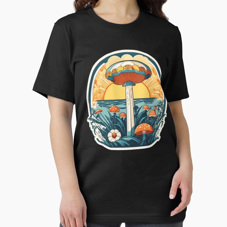 Tall Mushroom on a Hawaiian Beach by The Ocean by NautiChic