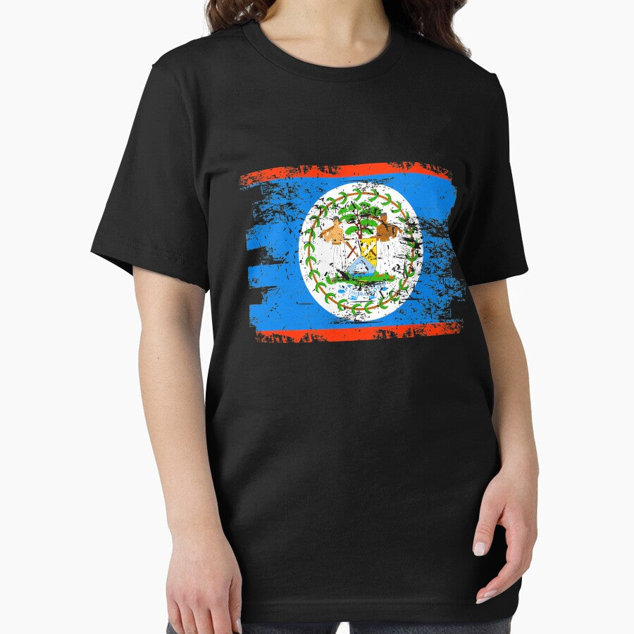 Belize Flag Gift Country Patriotic Travel Shirt Americas Light by threadsmonkey