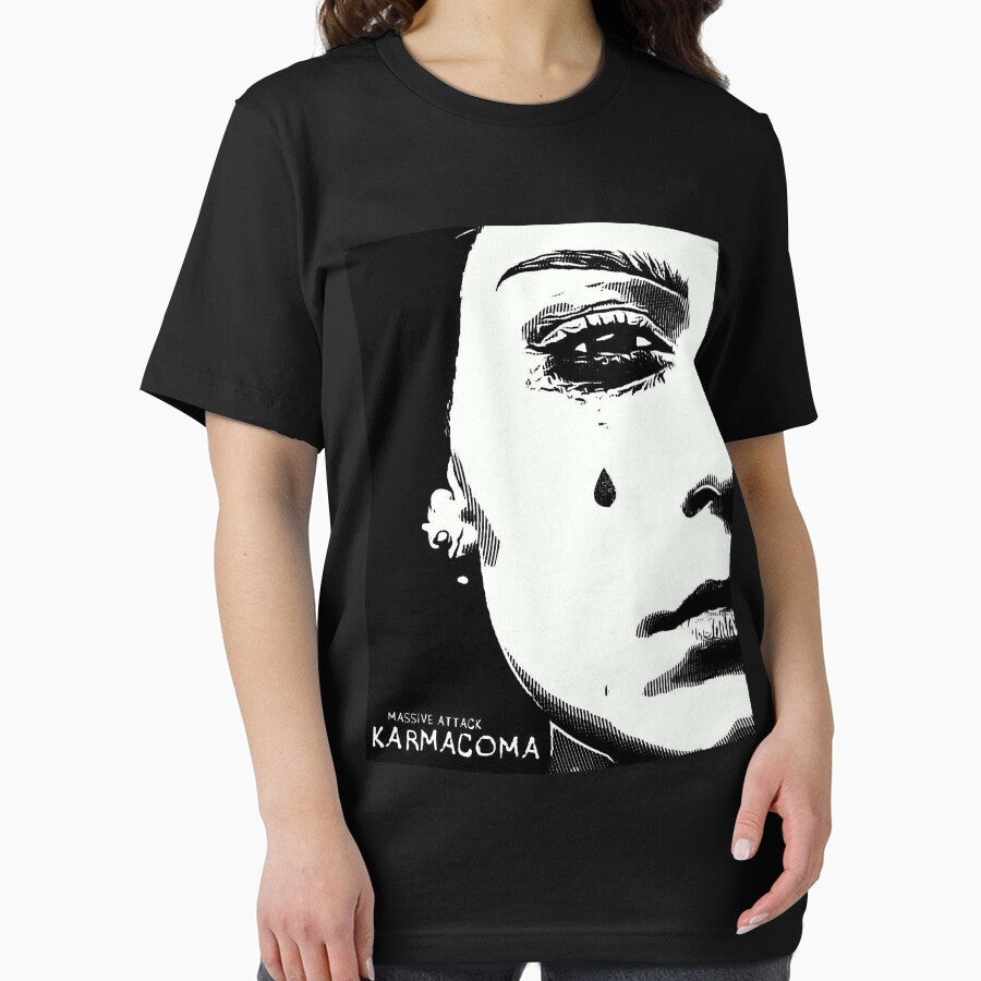 MASSIVE ATTACK TEARDROP KARMACOMA PRINT by Campbell0395