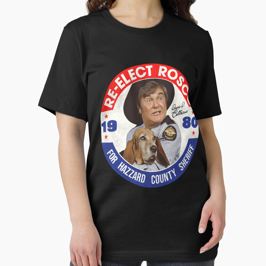 Re-Elect Rosco P. Coltrane For Sheriff by Reuben Shrestha