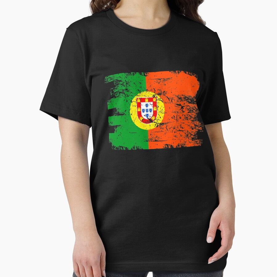 Portugal Gift Country Flag Patriotic Travel Shirt Europe Light by threadsmonkey