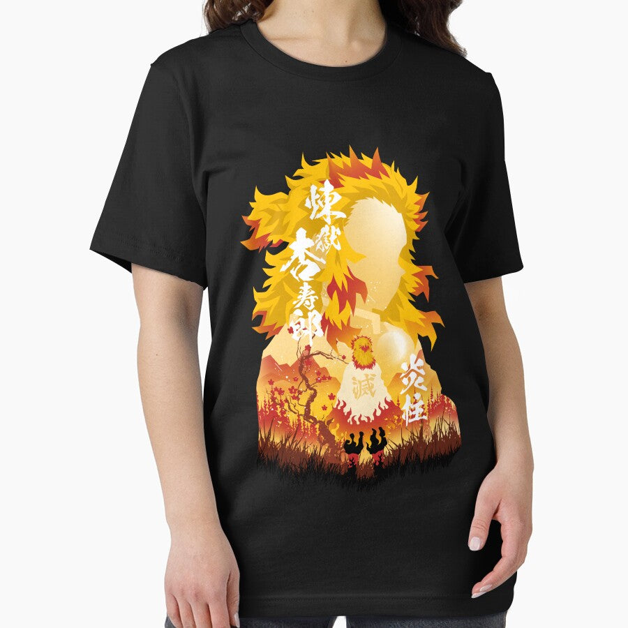 Flame Breathing Moon by Hypertwenty Designs