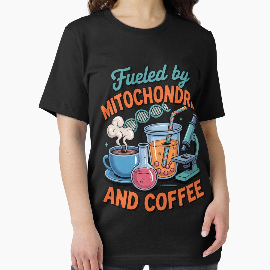 Biology Teacher Science Fueled By Mitochondria Coffee by demarioTTS