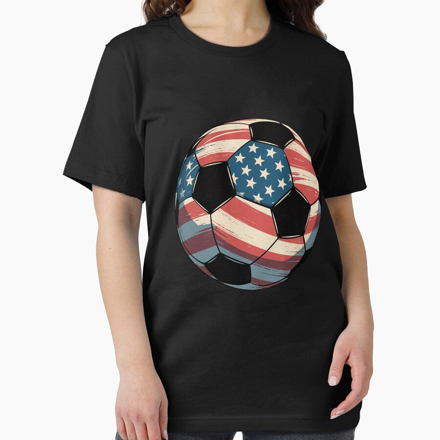 4th Of July USA Flag Soccer Patriotic Soccer Player by itsnothatweird