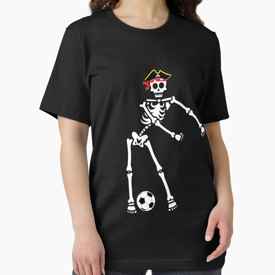 Pirate Skeleton Soccer Halloween by Alex Cuttell