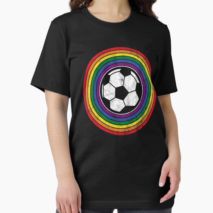 LGBT Soccer Ball Gay Pride Flag Football by mBshirts