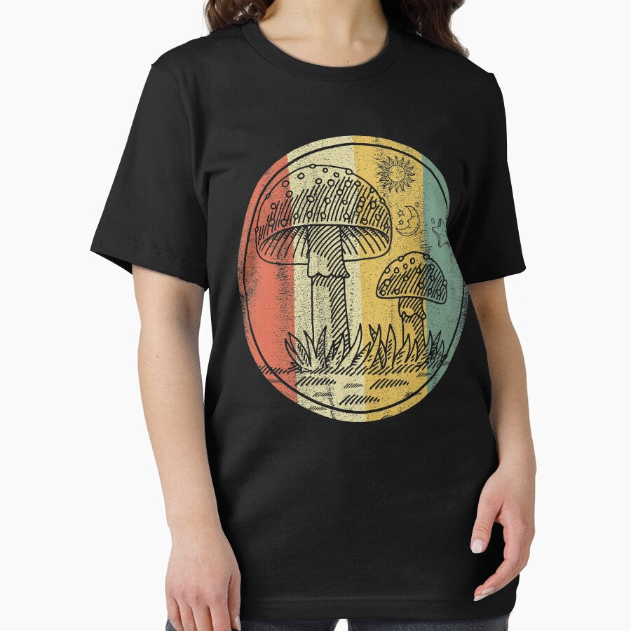 Retro Mushroom Lover Fungi Fungus Foraging Mycology Mycologist Men Women by shoptshirtswag