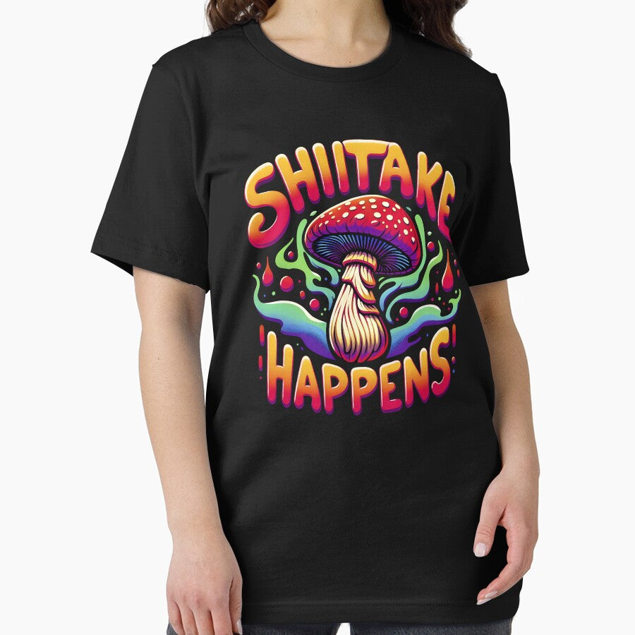 Shiitake Happens - Funny Mushroom Lover by Urban-Alien