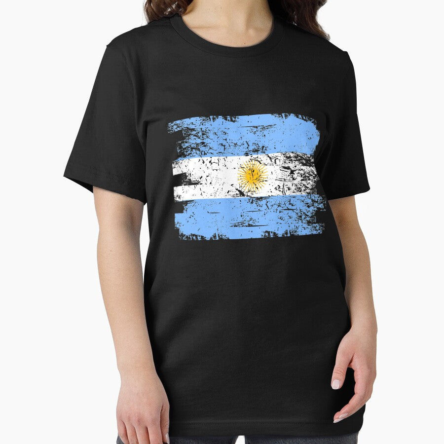 Argentina Flag Gift Country Patriotic Travel Shirt Americas Light by threadsmonkey