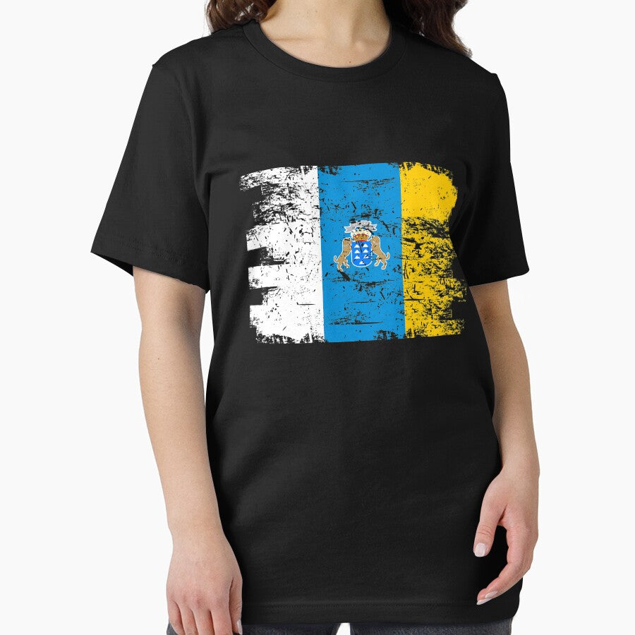 Canary Islands Shirt Gift Country Flag Patriotic Travel Africa Light by threadsmonkey