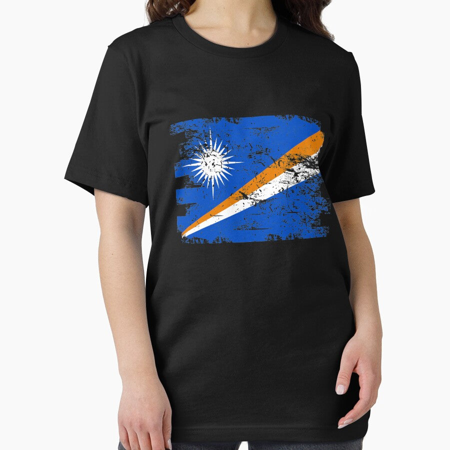 Marshall Islands Shirt Gift Country Flag Patriotic Travel Oceania Light by threadsmonkey
