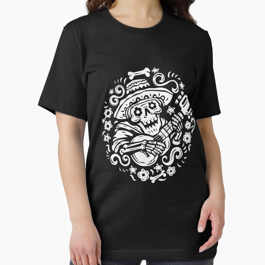 skull with floral by ACHRAF877