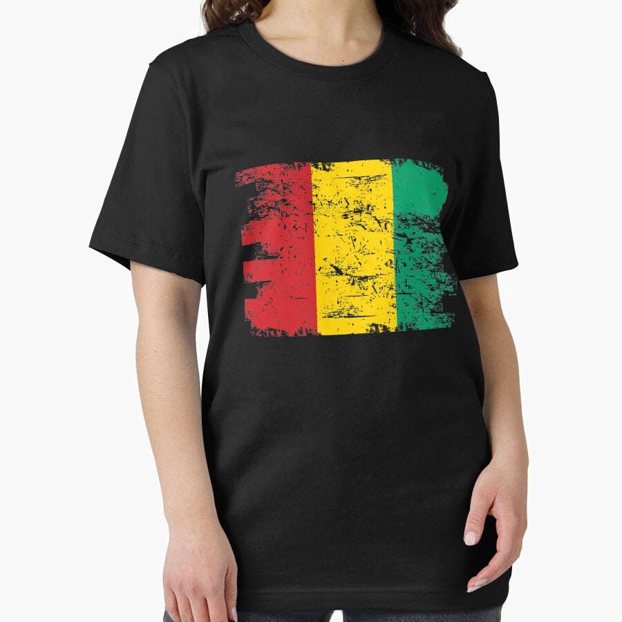 Guinea Shirt Gift Country Flag Patriotic Travel Africa Light by threadsmonkey