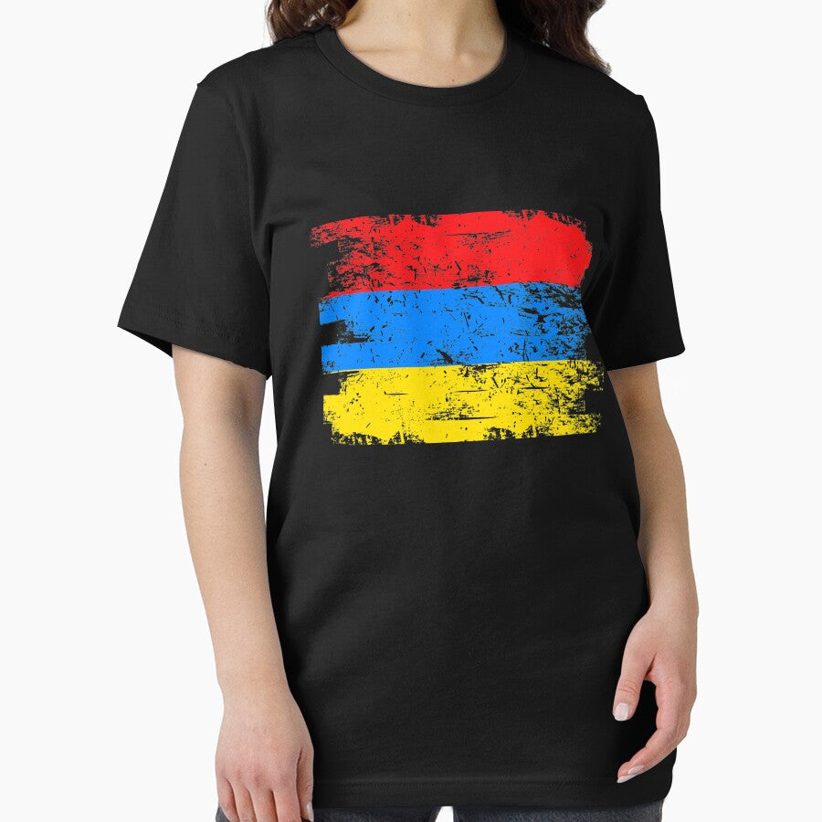 Armenia Gift Country Flag Patriotic Travel Shirt Europe Light by threadsmonkey