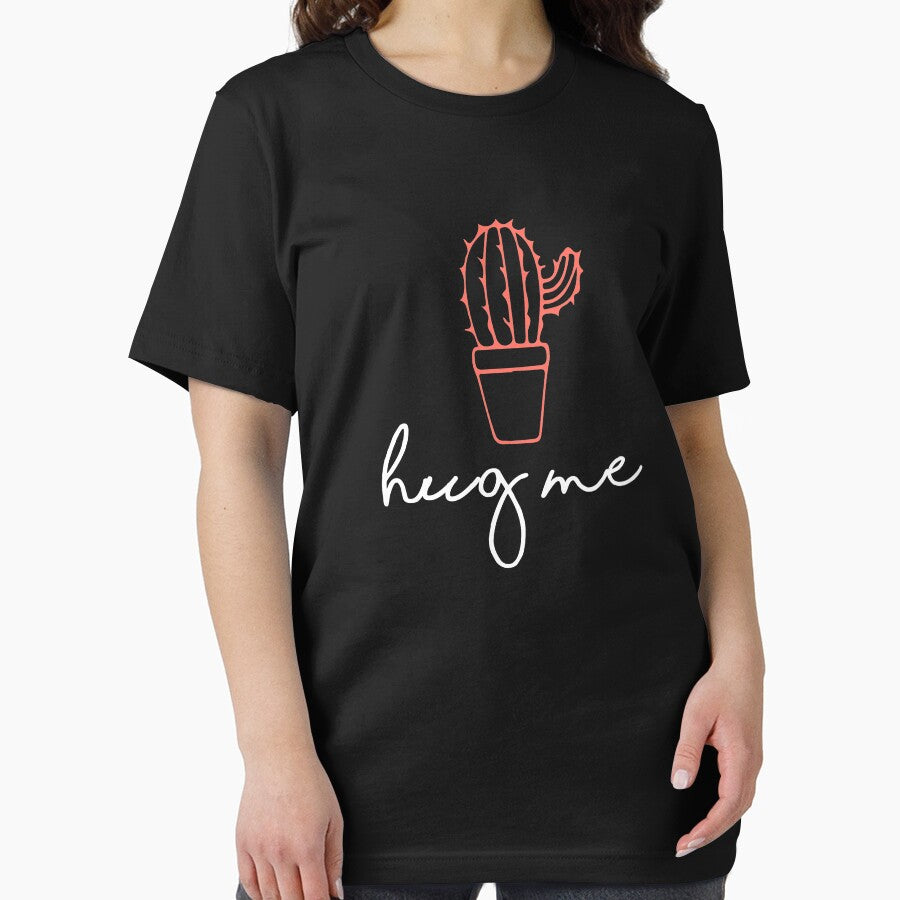 Cactus Lover Hug Me Gift Design by LGamble12345
