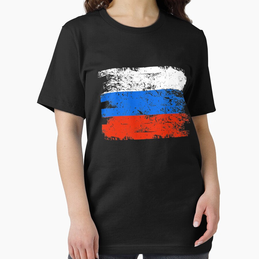 Russia Gift Country Flag Patriotic Travel Shirt Europe Light by threadsmonkey